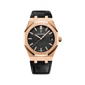 爱彼/Audemars Piguet  皇家橡树系列 18k玫瑰金  男表 15500OR.OO.D002CR.01