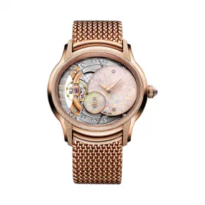 爱彼/Audemars Piguet  千禧系列 捶金工艺和哑光处理18K玫瑰金  女表 77244OR.GG.1272OR.0