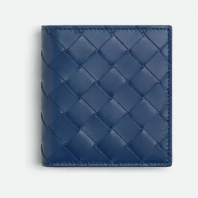 葆蝶家/Bottega Veneta Intrecciato编织双折薄钱包 592623VCPQ44102