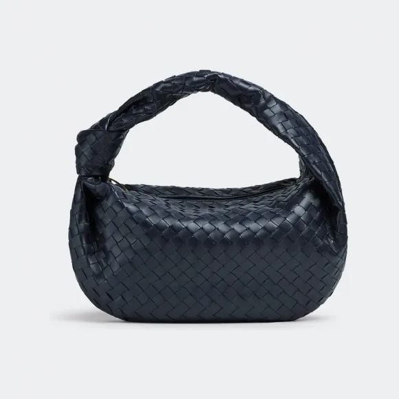 葆蝶家/Bottega Veneta 太空灰 100% 羊皮革 女士 小号jodie肩背包 600261VCPP08837
