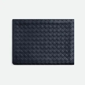 葆蝶家/Bottega Veneta Intrecciato编织半拉链手拿包 607479VCPQ54043