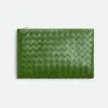 葆蝶家/Bottega Veneta 中号Pouch手拿包 608232VCPP93141