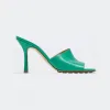 葆蝶家/Bottega Veneta ACID TURQUOISE 女款 高跟鞋 610538VBSF03227