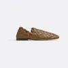 葆蝶家/Bottega Veneta 黄麻色 100% 羔羊皮革 男士 slipper便鞋 620304VBTR02895