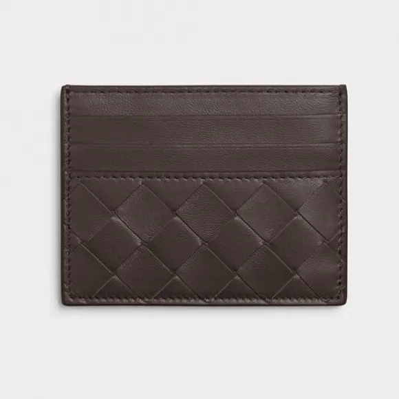 葆蝶家/Bottega Veneta 魔力紫 羊皮革/牛皮革 女士 信用卡包 635042VCPP38849