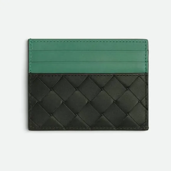 葆蝶家/Bottega Veneta Intrecciato编织信用卡包 635057VCPQ53080