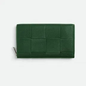 葆蝶家/Bottega Veneta Cassette环绕式拉链钱包 649607V1Q733068