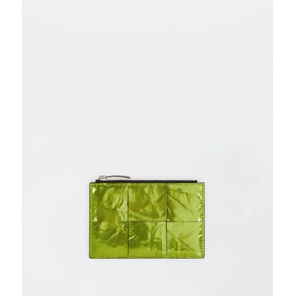 葆蝶家/Bottega Veneta CHLOROPHYLL / BLACK 女款 卡包 651393V1Y623545