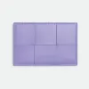 葆蝶家/Bottega Veneta 紫藤色 羊皮革/牛皮革 女士 信用卡包 651401VCQC44215