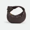 葆蝶家/Bottega Veneta 魔力紫 羊皮革/牛皮革 女士 mini jodie迷你手提包 651876VCPP58849