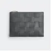葆蝶家/Bottega Veneta 闪电灰 羊皮革 女士 中号pouch手拿包 652931VCQC11233