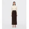 葆蝶家/Bottega Veneta 绳草黄 83% 粘胶纤维 17% 涤纶 女士 毛衣 672720V09V02945