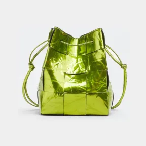 葆蝶家/Bottega Veneta CHLOROPHYLL 女款 水桶包 680218V1Y623545