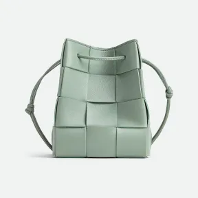 葆蝶家/Bottega Veneta 小号Cassette水桶包-BV水桶包-Bottega Veneta水桶包-女士迷你手袋 680218VCQC43403