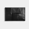 葆蝶家/Bottega Veneta BLACK 男款 卡包 690938VCQ728803