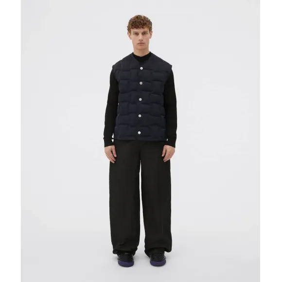 葆蝶家/Bottega Veneta 黑色 聚酰胺 男士 马甲 700402VF4K01000