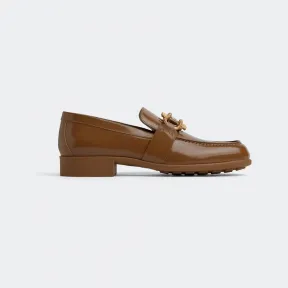 葆蝶家/Bottega Veneta 干邑色 牛皮革 女士 monsieur乐福鞋 708902V28R02566