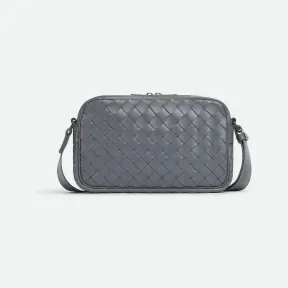 葆蝶家/Bottega Veneta 小号Intrecciato编织相机包 710048V2E421276