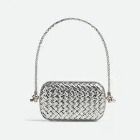 葆蝶家/Bottega Veneta Knot肩带晚装包 717623V2OG18101