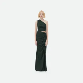 葆蝶家/Bottega Veneta 人造丝针织系结连衣裙 725668VKUQ03350