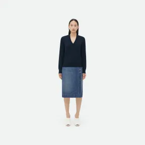 葆蝶家/Bottega Veneta “Bv”刺绣羊毛毛衣 725770V2MS04246