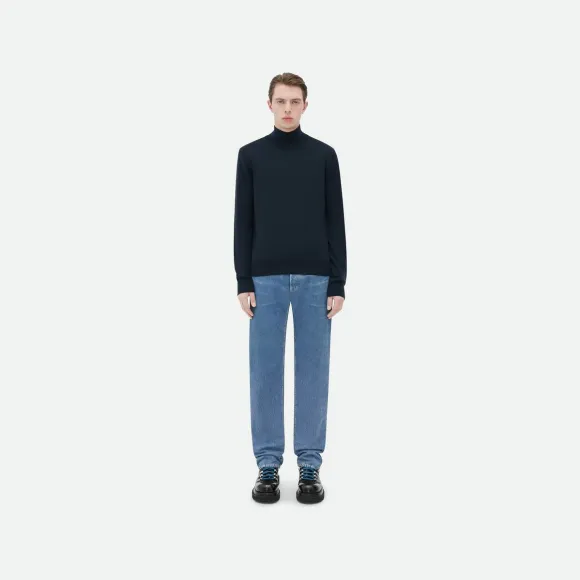 葆蝶家/Bottega Veneta “Bv”刺绣羊毛毛衣 725774V2MS04246