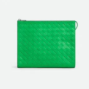 葆蝶家/Bottega Veneta Intrecciato编织立式手拿包 729303VCPQ33724