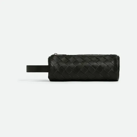 葆蝶家/Bottega Veneta Intrecciato编织圆柱形笔袋 729319VCPQ38803
