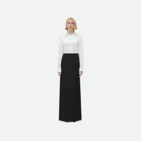 葆蝶家/Bottega Veneta 桑蚕丝斜纹裙 729747V1JS01000