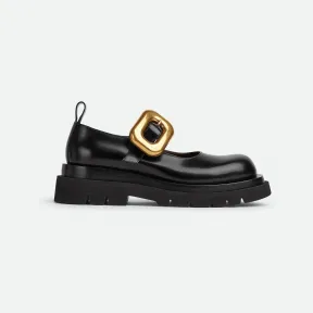 葆蝶家/Bottega Veneta LUG MARY-JANE平底鞋-BV平底鞋-Bottega Veneta平底鞋-女士鞋 729884V20V01000