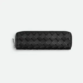 葆蝶家/Bottega Veneta Intrecciato编织纤薄笔袋 730023VCPQ48803