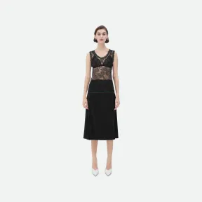 葆蝶家/Bottega Veneta 花卉蕾丝背心 730344V2MV01000