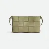 葆蝶家/Bottega Veneta Cassette绳带手拿包 730543VCQC42916