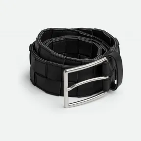 葆蝶家/Bottega Veneta 超大intreccio编织腰带 730766VMAY48803