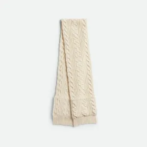 葆蝶家/Bottega Veneta 羊毛绞花针织围巾 731323V2MG09267