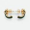 葆蝶家/Bottega Veneta Knot环形耳环 732123VAHUA3054