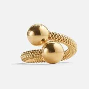 葆蝶家/Bottega Veneta Intreccio编织戒指 732126VAHU08120