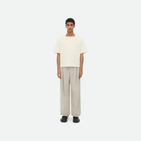 葆蝶家/Bottega Veneta 宽松版型厚实针织t恤衫 734095VKLZ09071