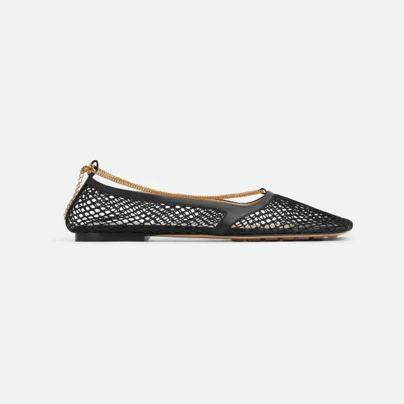 葆蝶家/Bottega Veneta Stretch芭蕾舞平底鞋 740001VBPS11000