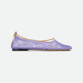 葆蝶家/Bottega Veneta Stretch芭蕾舞平底鞋 740001VBPS45229