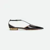 葆蝶家/Bottega Veneta Rocket T字带芭蕾舞平底鞋 740412V2VK01000