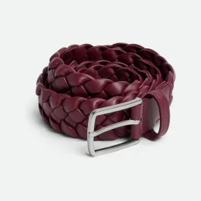 葆蝶家/Bottega Veneta Intreccio编织加衬腰带 741046V2XK12245