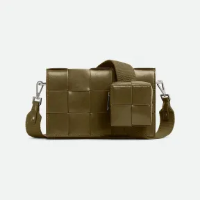 葆蝶家/Bottega Veneta Cassette多功能背带斜挎包 741777V2XU12877