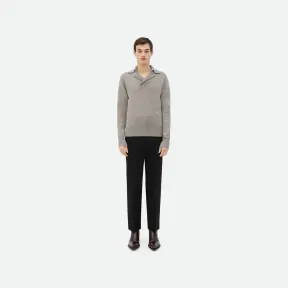 葆蝶家/Bottega Veneta “Bv”刺绣亚麻毛衣 743413V2YX01502