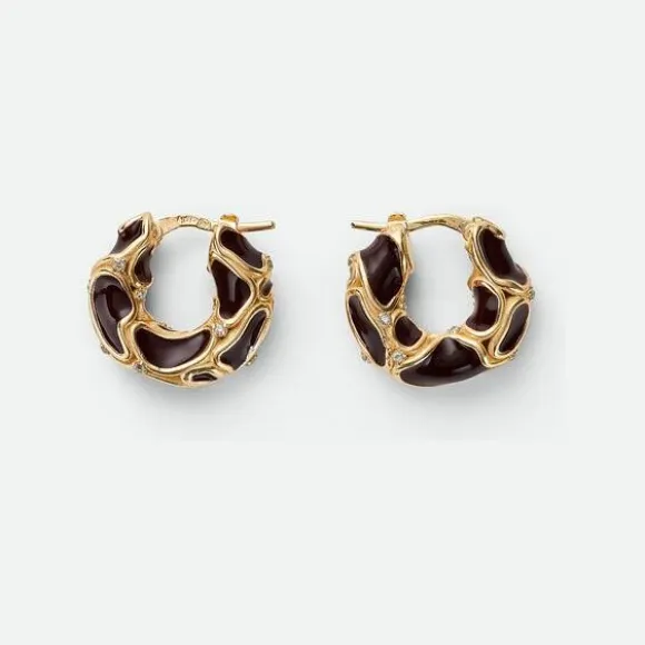 葆蝶家/Bottega Veneta Lava环形耳环 743520VBOB79021