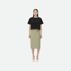 葆蝶家/Bottega Veneta 宽松版型厚实针织t恤衫 744235VKLZ01000