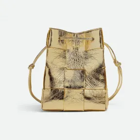 葆蝶家/Bottega Veneta Cassette小号斜挎水桶包 752719V2WG28038