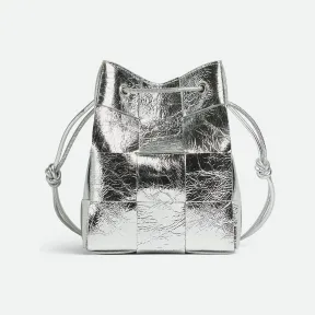 葆蝶家/Bottega Veneta Cassette小号斜挎水桶包 752719V2WG28101