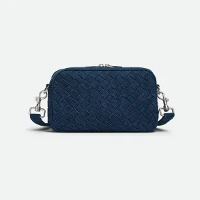 葆蝶家/Bottega Veneta 小号Intrecciato编织相机包 755353V2ZK14023