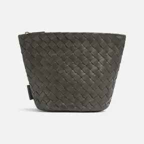 葆蝶家/Bottega Veneta 中号Intrecciato编织水桶式手拿包 755513VCPP11408